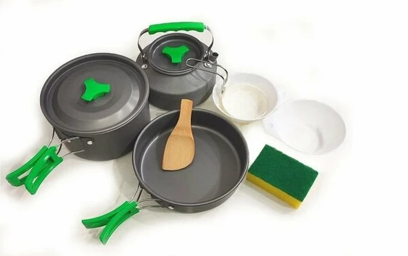 ORCAMP OR-OUT-1150 Out-1150 / Kamp Tencere Seti 3Lü ürün görseli