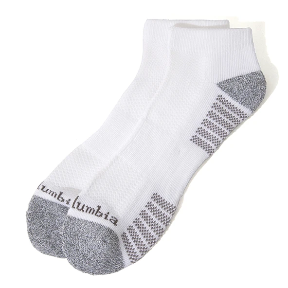 Columbia Athletic Fashion No-Show With Pique Footbed 6'lı Erkek Kısa Çorap C1181_WHI - Resim 3