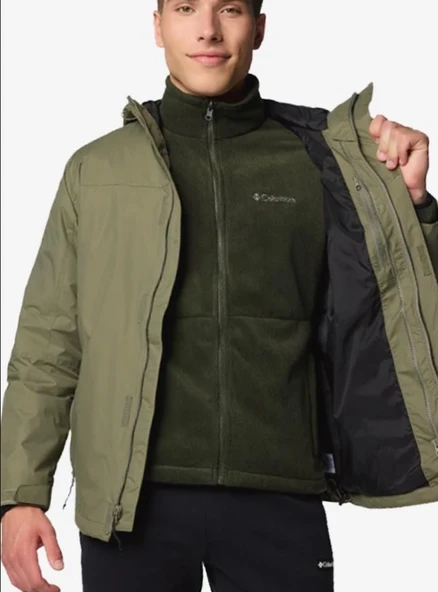Columbia Tunnel Falls™ II Interchange Jacket Çağla Yeşil Erkek Outdoor Mont WM3321 - Resim 3
