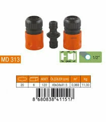 MEDALYAN MD 313 Oto. Hortum Baglantısı (3'Lü Set 1/2") ürün görseli