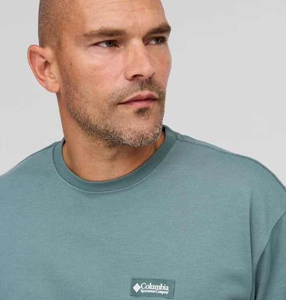 Columbia Csc M Label Chest Graphic Tee Erkek Tişört CS0470 - Resim 4