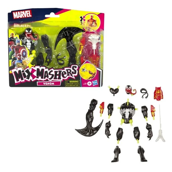 Avengers Mixmashers Deluxe Figür F9206 F9216 Venom - Resim 2