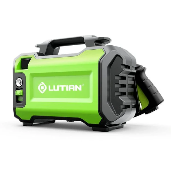Lutian LT2161-1400 1400 Watt - 110 Bar - 6.5 Litre/Dakika - Portatif Yıkama Makinası - Kovadan Su Çekme Fon - Resim 2