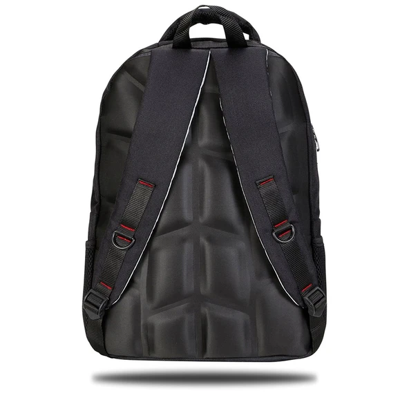 Classone BP-L200 Palermo Serisi WTXpro Su Geçirmez Kumaş 15,6" Uyumlu Laptop Notebook Çantası - Resim 5