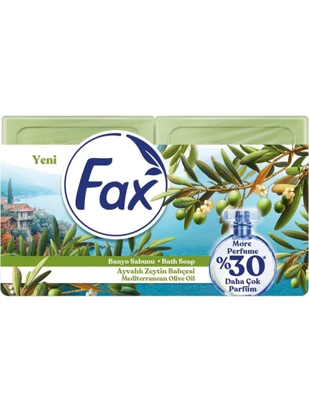 Fax Kalıp Banyo Sabunu 600 gr Ayvalık Zeytin Bahçesi x 2 Adet - Resim 2