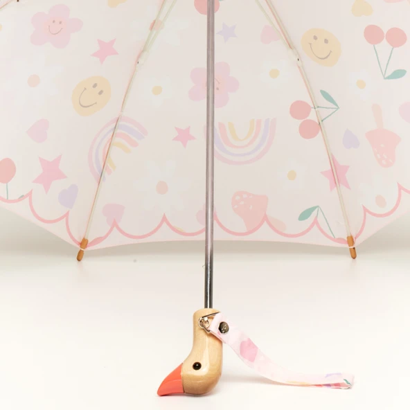 Original Duckhead Duck Çocuk Şemsiye ODH x Meri Meri Happy Icons - Resim 4