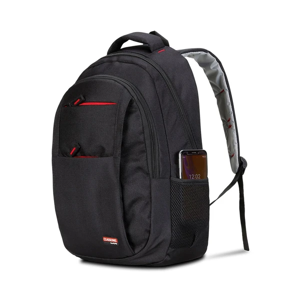 Classone BP-L300 Siena Serisi WTXpro Su Geçirmez Kumaş 15,6" Uyumlu Laptop, Notebook Çantası - Resim 4