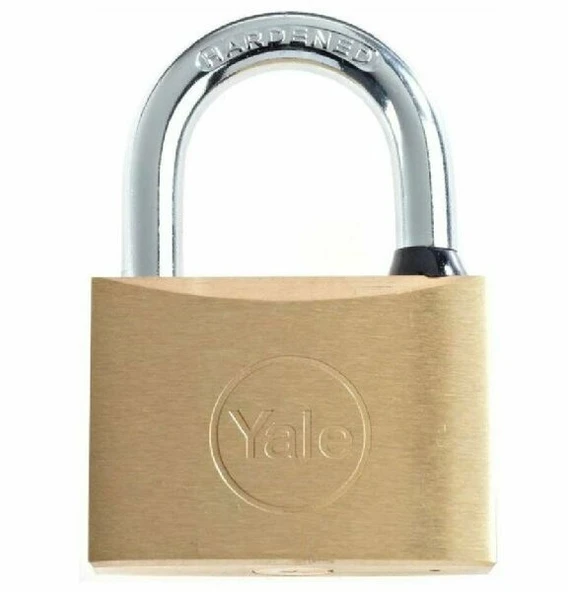 YALE Y15-0110-4022-50-0211 Pas Sistem 40 mm Pirinç Asma Kilit Seri 10 ürün görseli 1