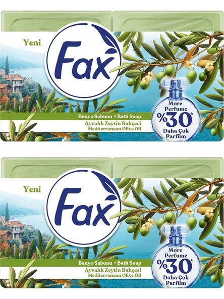 Fax Kalıp Banyo Sabunu 600 gr Ayvalık Zeytin Bahçesi x 2 Adet ürün görseli