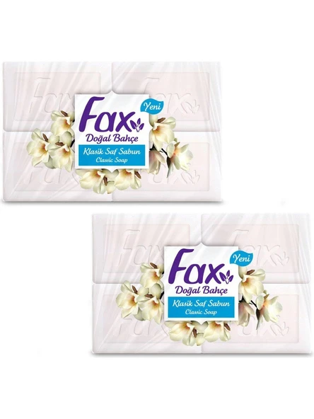 Fax Klasik 600 gr Beyaz Kalıp Sabun 2 Adet