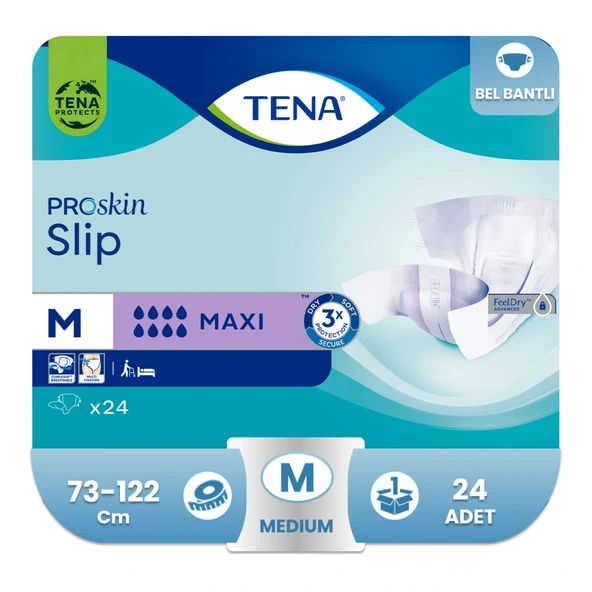 TENA Slip Maxi (24 lü) M (8 Damla) ürün görseli