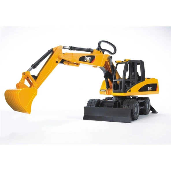 Bruder Caterpillar Tekerlekli Ekskavatör BR02445 - Resim 4