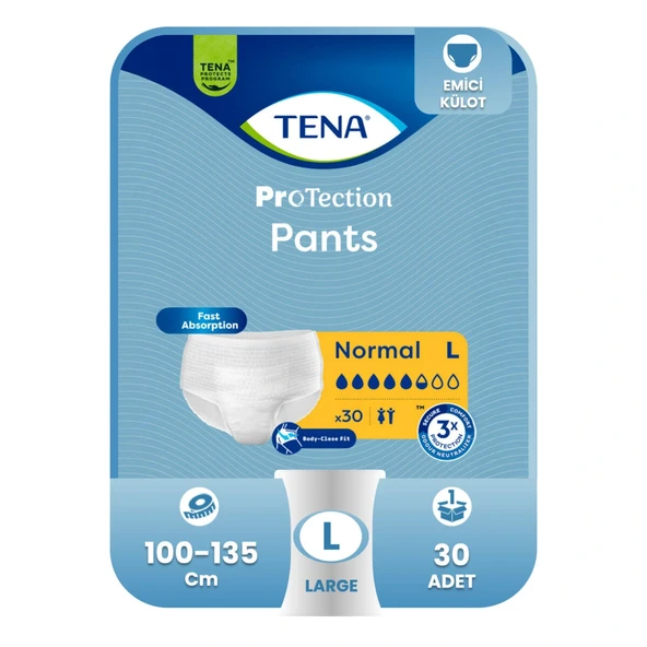 TENA Pants Normal (30 lu) L (5,5 Damla) ürün görseli