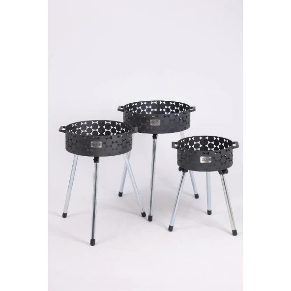 Katlanabilir Lüks Mangal No 2 Orta Boy - Resim 5