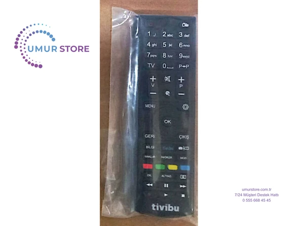 Türk Telekom Vestel Uyumlu Tivibu Kumanda ürün görseli 1