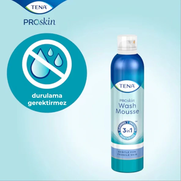 TENA Wash Mousse 400 ml - Resim 2
