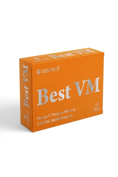 NASMED BEST VM2 TURUNCU 30 YUM KAP