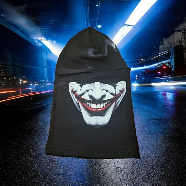 Termal Siyah Kar Maskesi joker Baskılı ürün görseli