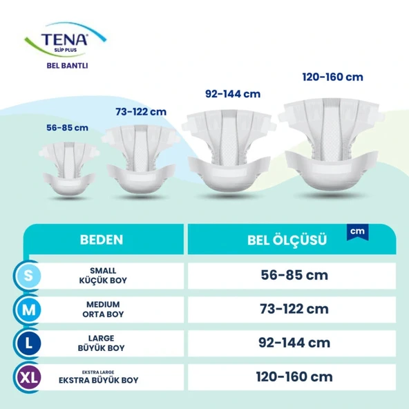 TENA Slip Plus (30 lu) XL (6 Damla) - Resim 2