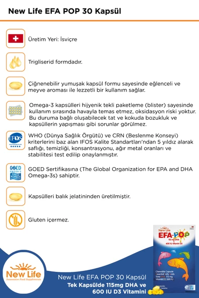 NEW LIFE EFA POP 30 KAPSUL - 3