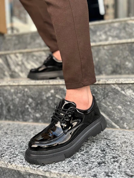 KB-X6 Kuback Kömür Rugan Günlük Erkek Ayakkabı ürün görseli