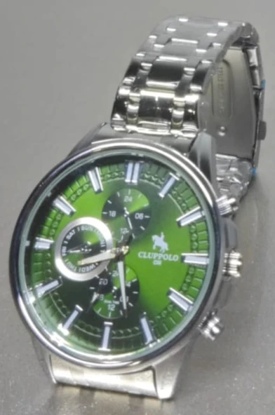 Erkek Saat Çelik Kordon Kronograf Tasarım Quartz Kol Saati - 3