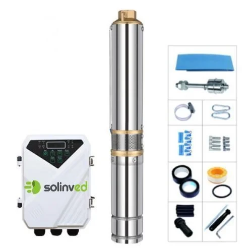 Premium DC Pompa 4 İnç 110 Volt 1500 Watt 6.5 Ton HMAX: 135 mt Outlet: 1,25 ürün görseli