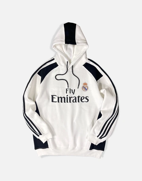 Premium Real Madrid Oversize Hoodie Sweatshirt ürün görseli