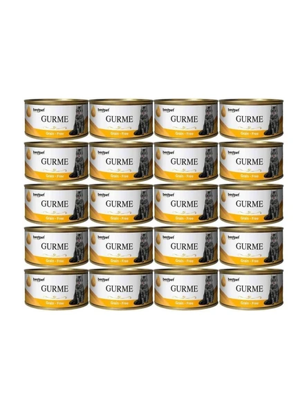 Bestpet Gurme Kedi Konservesi Tavuklu 85 gr 20 Adet ürün görseli 1