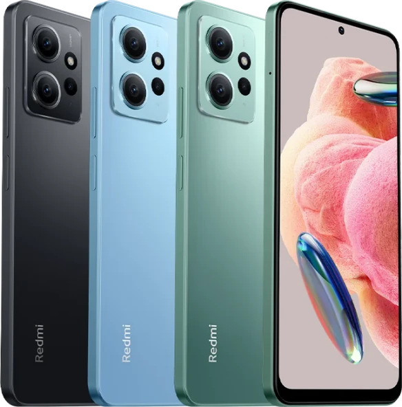 Xiaomi Redmi Note 12 256 GB 8 GB Yeşil (İthalatçı Türkiye Garantili) ürün görseli