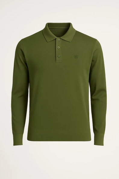 Simenti Regular Polo Yaka Düğmeli Erkek Triko - 7422 - 3