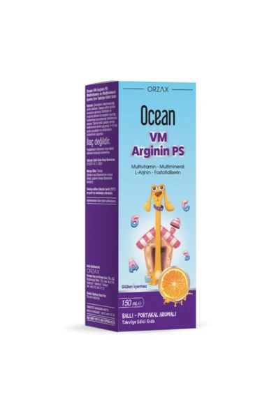 OCEAN VM ARGININ PS SURUP 150 ML