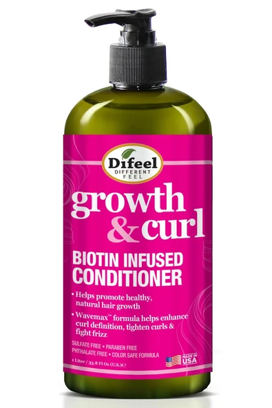 Difeel Growth & Curl Biotin Saç Kremi 1LT ürün görseli