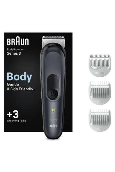 Bodygroomer 3 Bg 3350 Skinshield Teknolojisi, 3 Ek Parçalı Vücut Bakım Seti ürün görseli 1