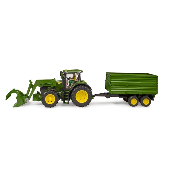 Bruder John Deere 7R 350 Kepçeli Traktör Ve Römork BR03155 - Resim 2