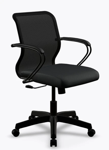 Metta Ergolife Sit 8 Ofis Koltuğu | Bel Destekli, Tekerlekli, Siyah, Bilgisayar Sandalyesi -ED.57.1.222 ürün görseli 1