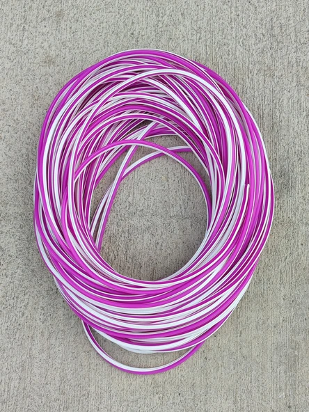 Neon Led Kılıfı 7mm 5 Metre Mor - Resim 3