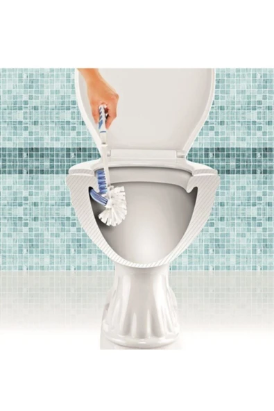 Plastik Softon Klozet Fırça Takımı Royaleks-Tp-336 - Resim 2