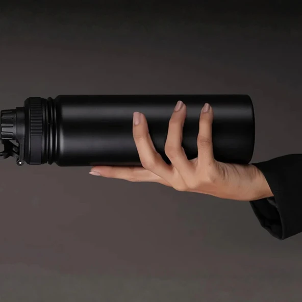 Paslanmaz Çelik Termos 780 ml-Manyetik Telefon Tutuculu - Resim 11