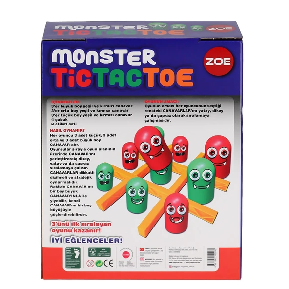 35009 Zoe Tic Tac Toe -KS Game - Resim 2