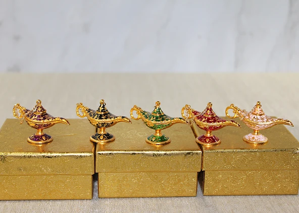 Mineli Metal Alaaddin Lambası Model 8 ürün görseli 1