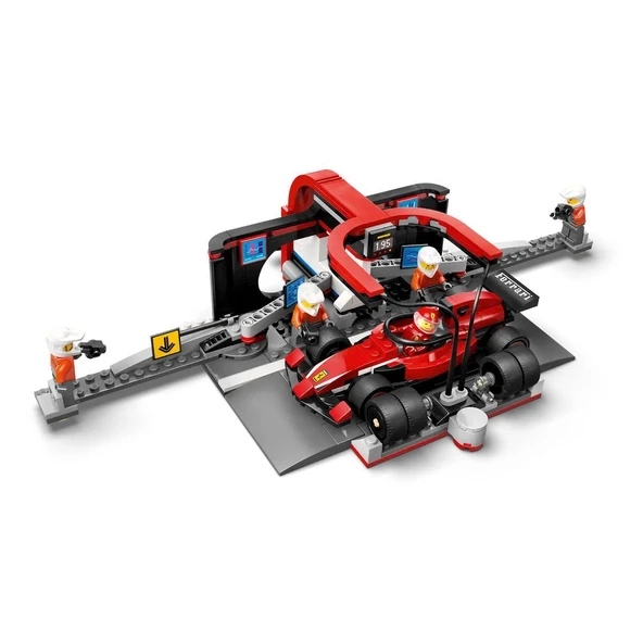 60443 Lego City Ferrari F1 Pit Stop ve Pit Ekibi 322 parça +6 yaş - Resim 4