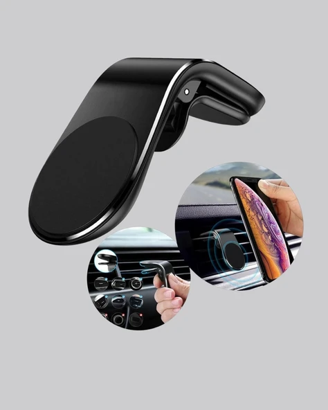 Güçlü Mıknatıslı Araç İçi Telefon Tutucu – Evrensel Uyum - Resim 2