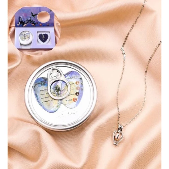 İstridye İçinde İnci Kolye - Resim 3