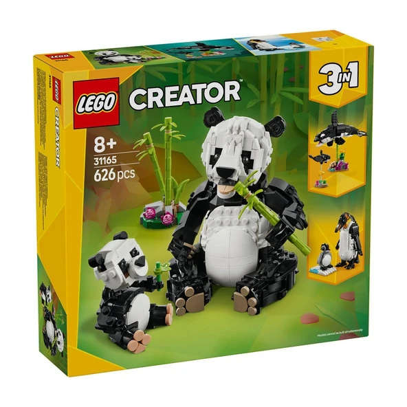 31165 Lego Creator 3in1 - Panda Ailesi 626 parça +8 yaş ürün görseli