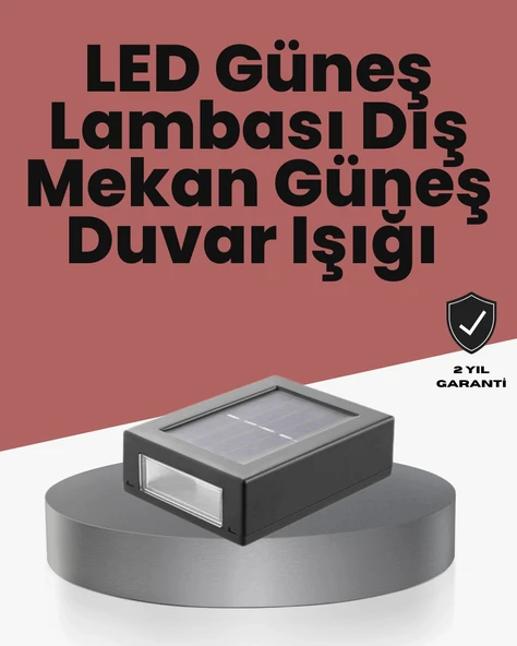 Bahçe ve Balkon İçin Güneş Enerjili Lamba ürün görseli