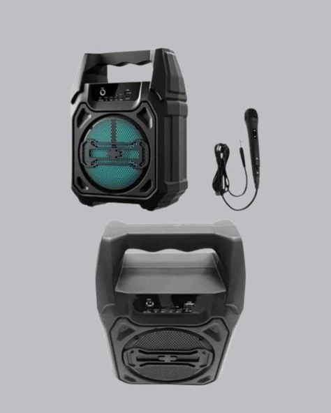 Taşınabilir Bluetooth Hoparlör – FM Radyo, USB, SD Kart ve TWS Özellikli - Resim 3