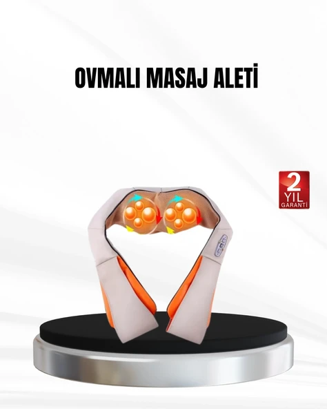 Yoğurmalı Isıtmalı Masaj Aleti – Ev, Ofis ve Araç Kullanımına Uygun, Çok Bölgeli Masaj Sistemi ürün görseli