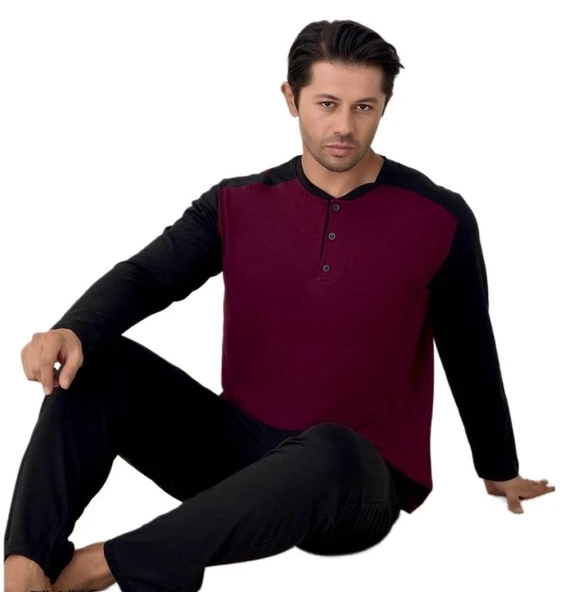 Core Prime Süprem Kumaş Erkek Pijama Takımı M/2XL ürün görseli