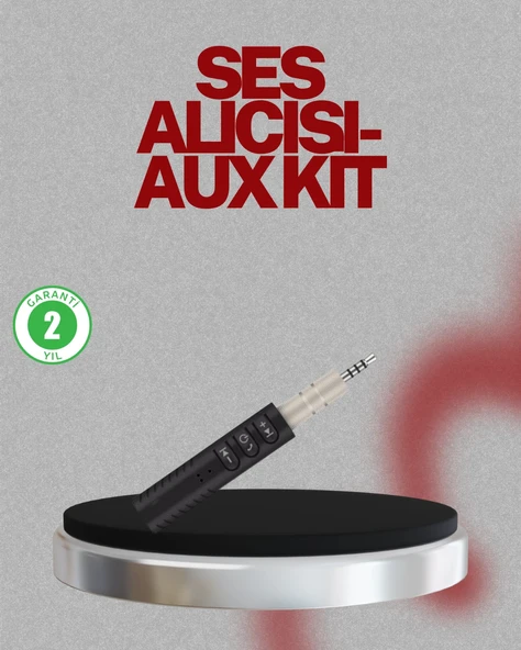 Taşınabilir Bluetooth 4.1 Ses Adaptörü – 10 Metre Çekim Mesafesi ürün görseli